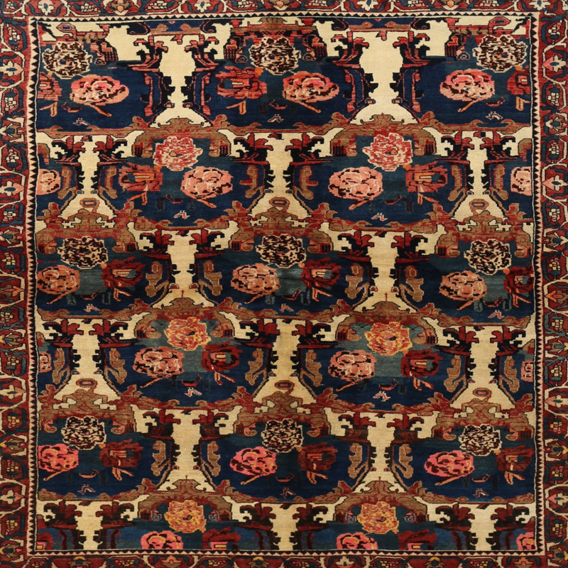 Oriental Indoor Rug, Square 5'