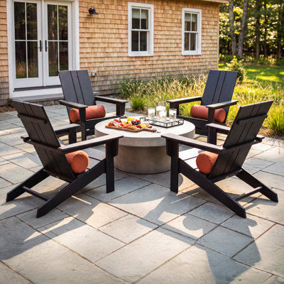 Chaises Adirondack en polyéthylène haute densité l 152 po Nula