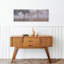 Arbres et banc dans le brouillard, Schleissheim, Allemagne, paysage pacifique abstrait contemporain, art mural-557092574