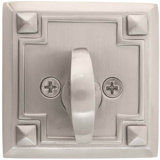 Arts And Crafts Single Sided Deadbolt Oil Rubbed Bronze Finish