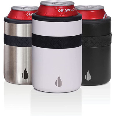 Elemental 12oz. Double Wall Insulated Stainless Steel Insulated Can Cooler
