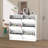 Shoe Storage Cabinet For Entryway, 6 Tiers Shoe Organizer With Carved Panels, Carving Shoe Closet,Vertical Shoe Cabinet For Front Door Entrance,Outdoor,Symmetric Design+White Finish