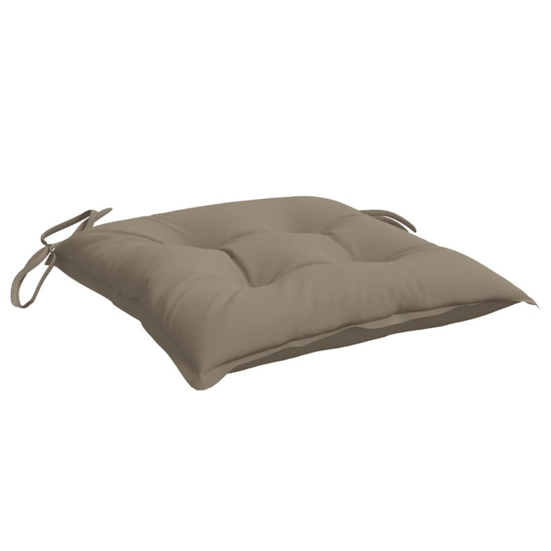 Outdoor Seat Cushion, Taupe, 2.8" H x 15.7" W x 15.7" D