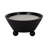 9" W Mango Wood Bowl Scented Candle-1386339120