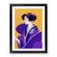 XC1022-3694X Profile Of A Geisha No.4 1 Piece Wrapped Canvas Wall Art-117792942-117792943
