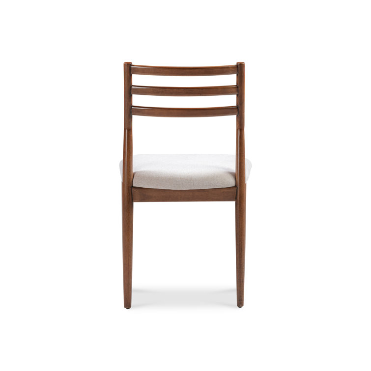 Amasya Ladder Back Side Chair (Set of 2) Lark Manor Color: Black