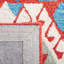 Tapis rouge / bleu Horwich 412-55569881