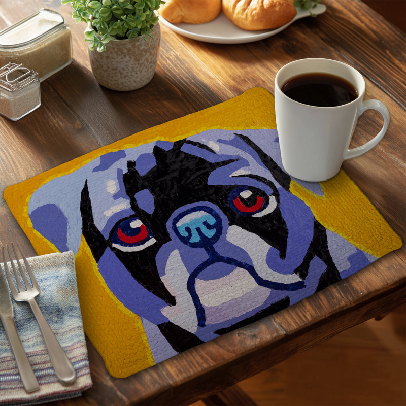 Napperon Flash the Pug