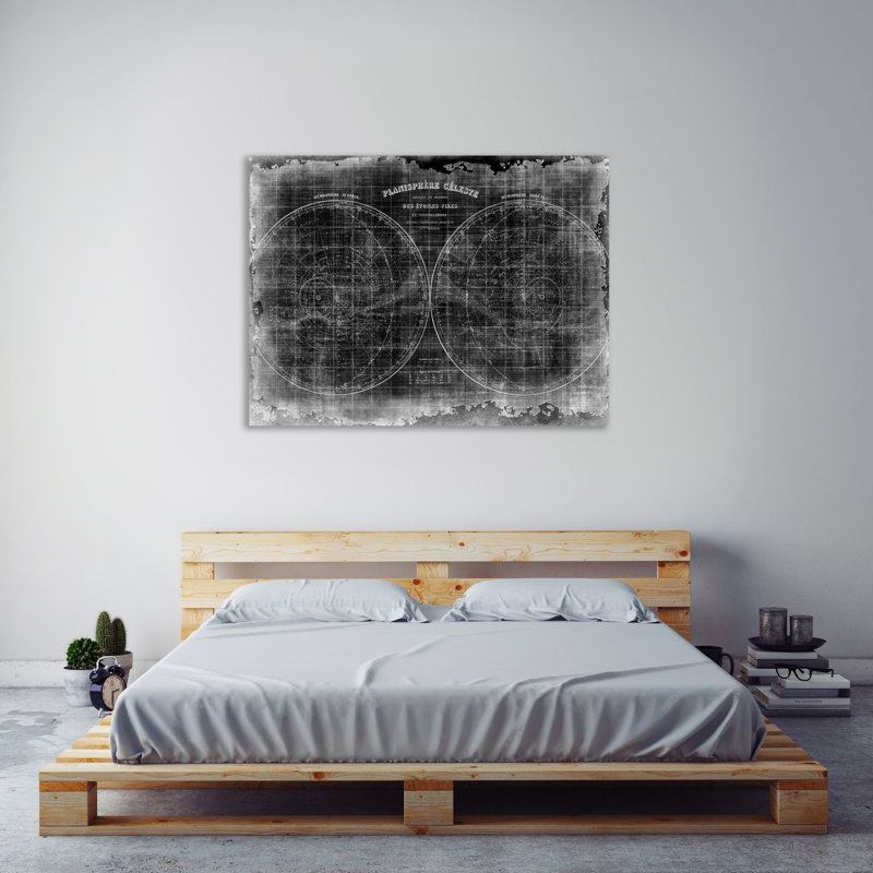 Constellation Map by Kimberly Allen - Wrapped Canvas Print, 30 cm H x 41 cm W x 4 cm D
