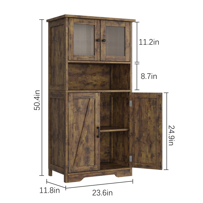 128cm Kitchen Pantry