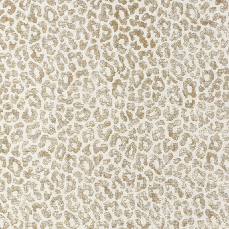 Tissu en velours Schumacher x Timothy Corrigan, Naturel