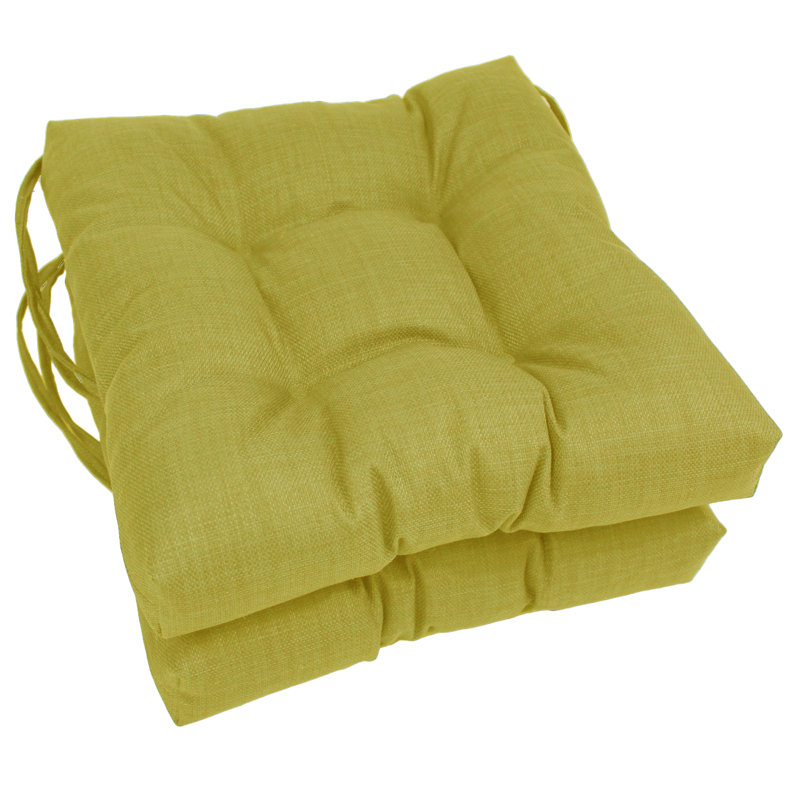 Outdoor 3.5'' Seat Cushion, Lime