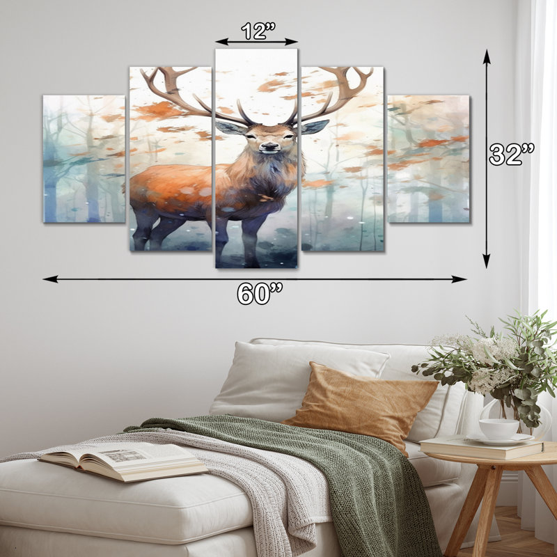 Rustic Animals Wall Decor on Metal