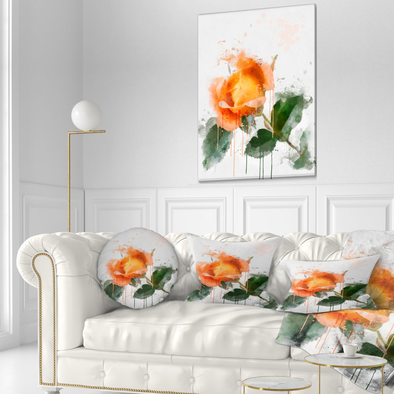 Coussin Orange
