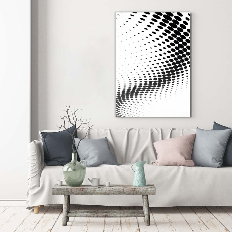 Geometric Background - Wrapped Canvas Print