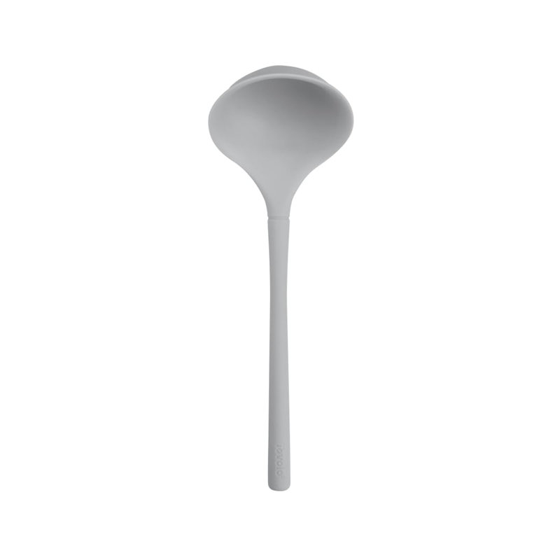 Petite louche Flex-Core tout en silicone gris huître, Gris huître