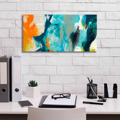 Ivy Bronx «Tidal Abstract II» par Sisa Jasper, art mural sur toile