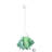 Dale Flame Handcrafted Glass 1-Light Track Pendant-29914047-29914048-29914065