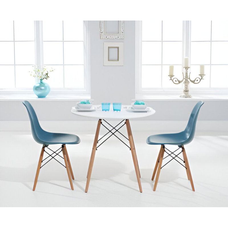 17.5'' H Side Chair, Teal