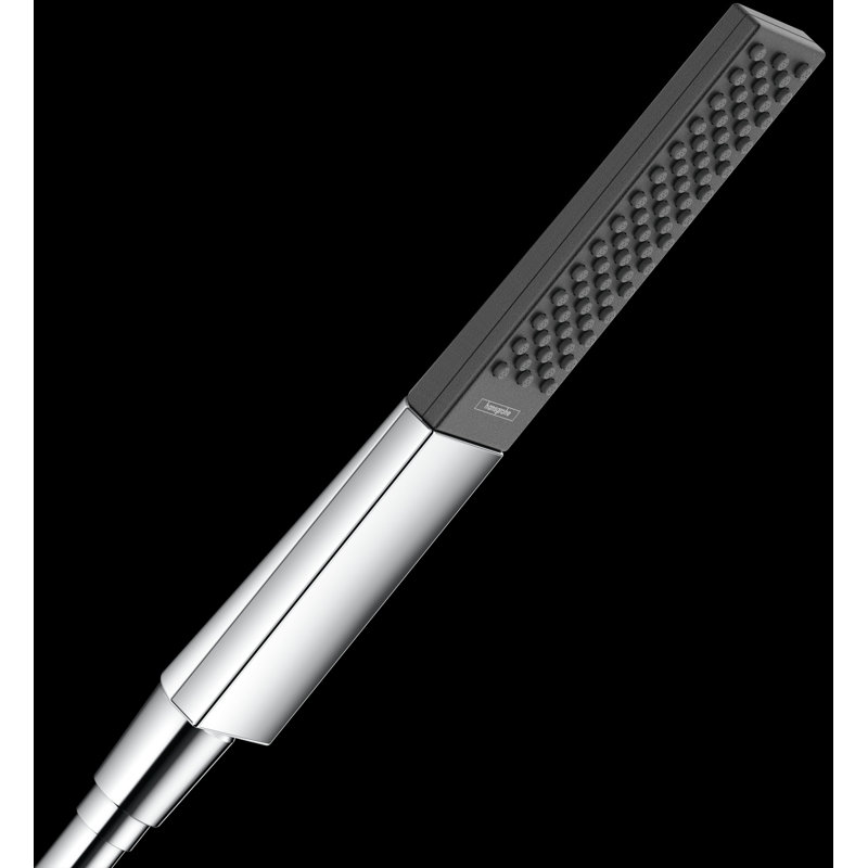 Hansgrohe Rainfinity Baton Handheld Shower Head 100, Brushed Nickel, 1.75 GPM