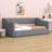 Twin XL To King Size Upholstered Daybed With Two Drawers, Linen Sofabed,No Box-Spring Needed-1172879300
