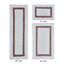 Ensemble de tapis de salle de bain réversible 100% coton ultra doux 3 pièces Atle-441759781-422382857