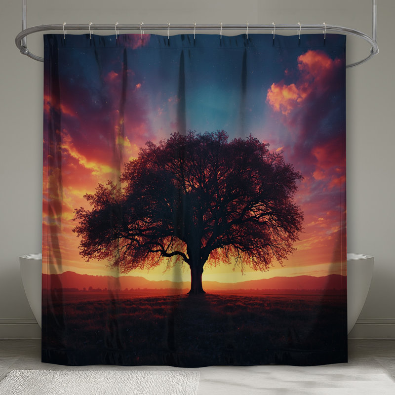 Rideaux de douche Sunset, 70 po l x 72 po H