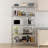 Iberia 35.43'' W Metal Shelving Unit-812881445