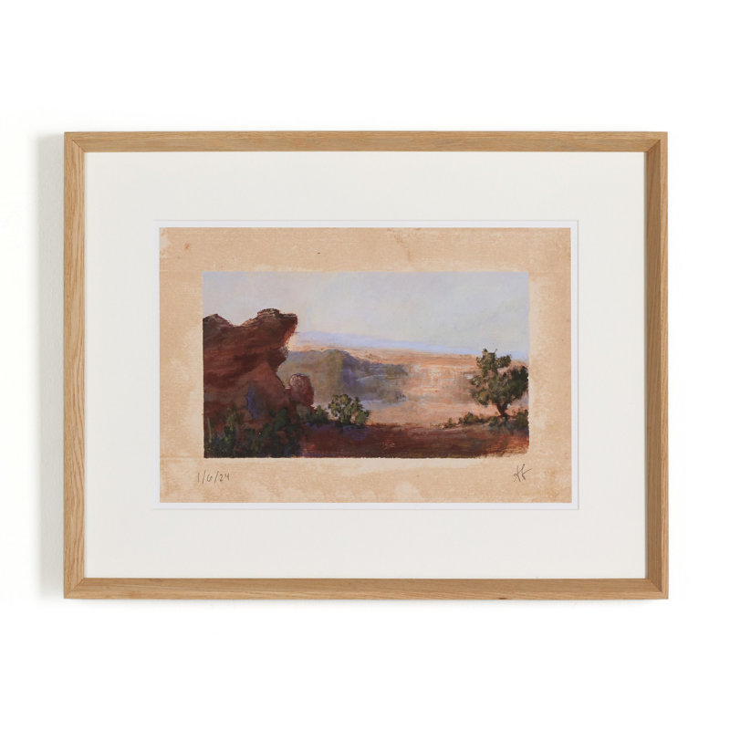 Desert III Painting by Aileen Fitzgerald