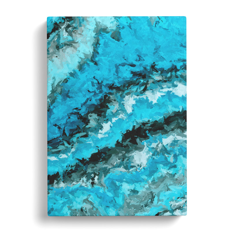 Modern Picture - Wall Art, 50cm H x 35cm W x 3cm D, Wrapped Canvas, No Matte
