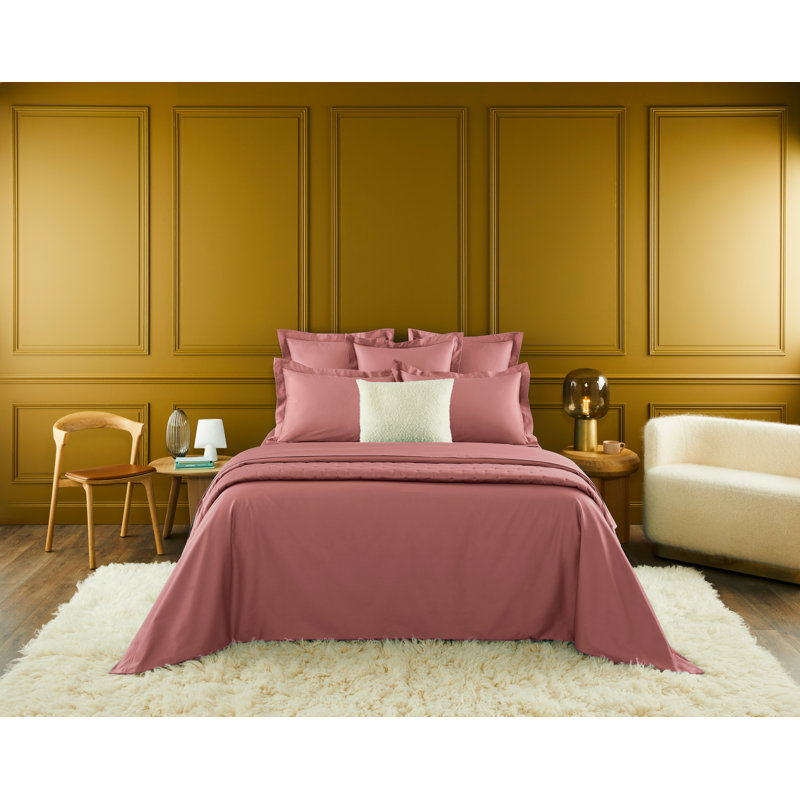 Triomphe Sateen Pillow Sham, Euro, Santal