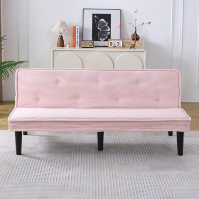 66" Corduroy Sofa Bed