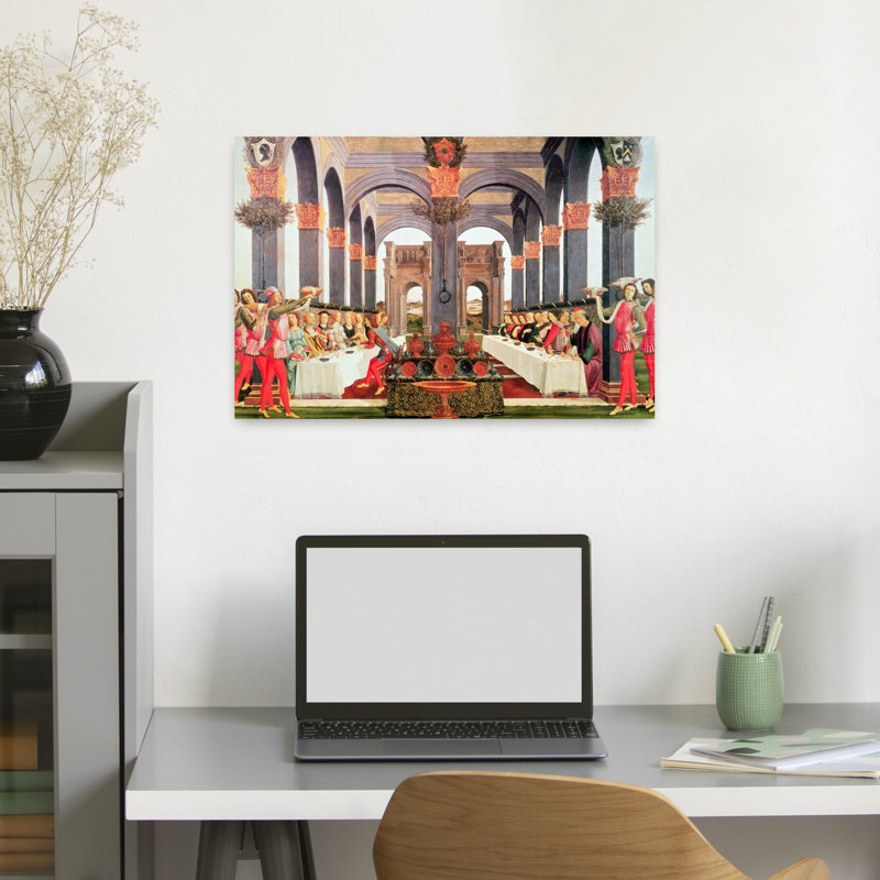 The Wedding Feast, 1483 Abstract Contemporary Wall Art Print, 40.64cm H x 60.96cm W