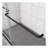 Bypass shower door, sliding door, with 1/4" tempered glass and Polished finish 56-60"x70"-112318788