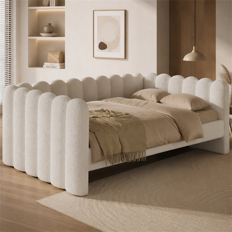 Lit de jour rembourré, sans matelas