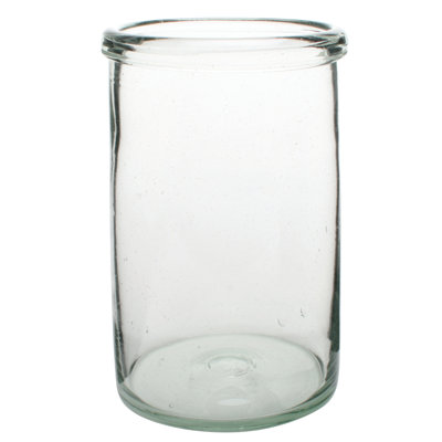 Vase de table en verre recyclé