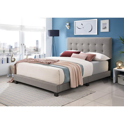 Light Gray Full Bed