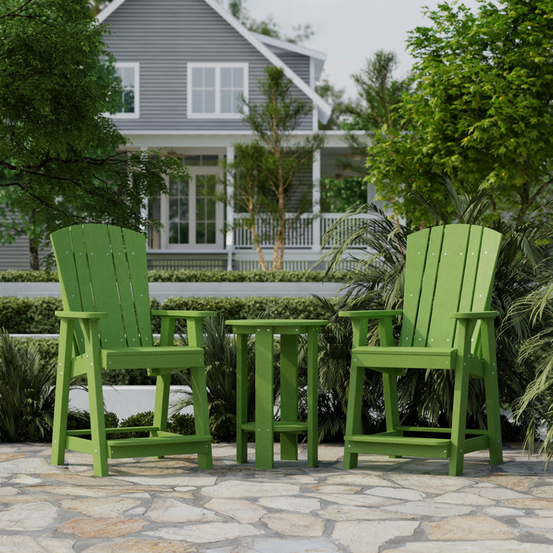 Heritage Balcony Chair, Lime Green