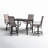 Alyne 4 - Person Patio Dining Set with Rectangular Table