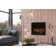 Dimplex Nova Multi-Fire XHD Electric Fireplace Insert with Realistic Logs- Warms up to 1,000 sqft, Ceramic Heater