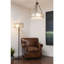 Mundelein 3 - Light Black/Silver Drum Pendant