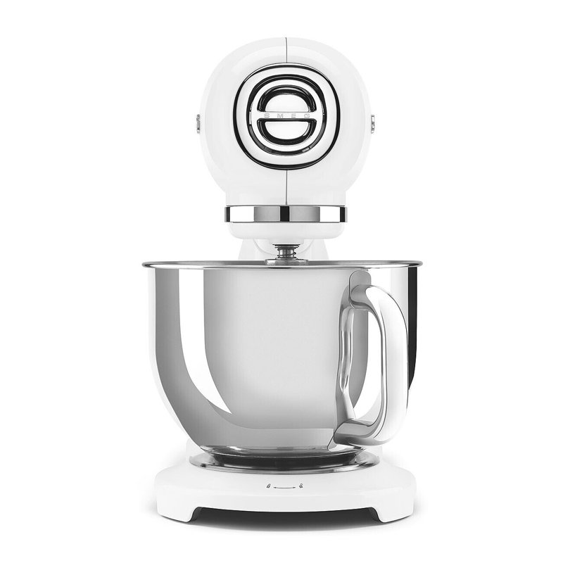 50's Forte Full-Color Stand Mixer in White, White