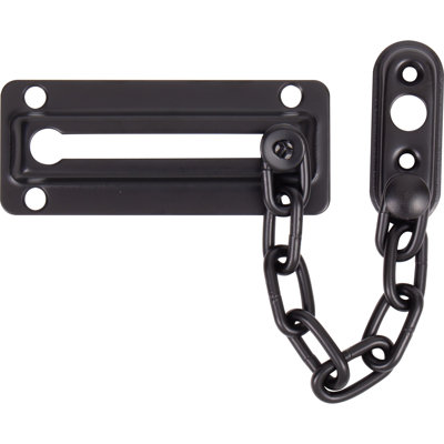 Chain Door Guard- Matte Black