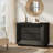 35.43" Wide Nightstand, Large Night Stand, Black-2083539063