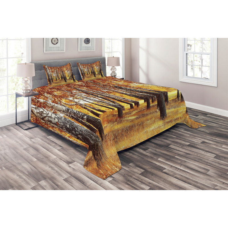 Rustic Polyester Coverlet