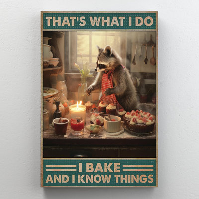 " Raccoon I Bake "