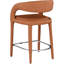 Tabouret de comptoir en simili cuir Arthur-William-73672585