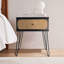 Honebein 50.2 cm W Bedside Table