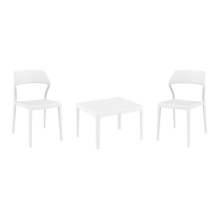 Farrah Snow 2 Person Seating Set