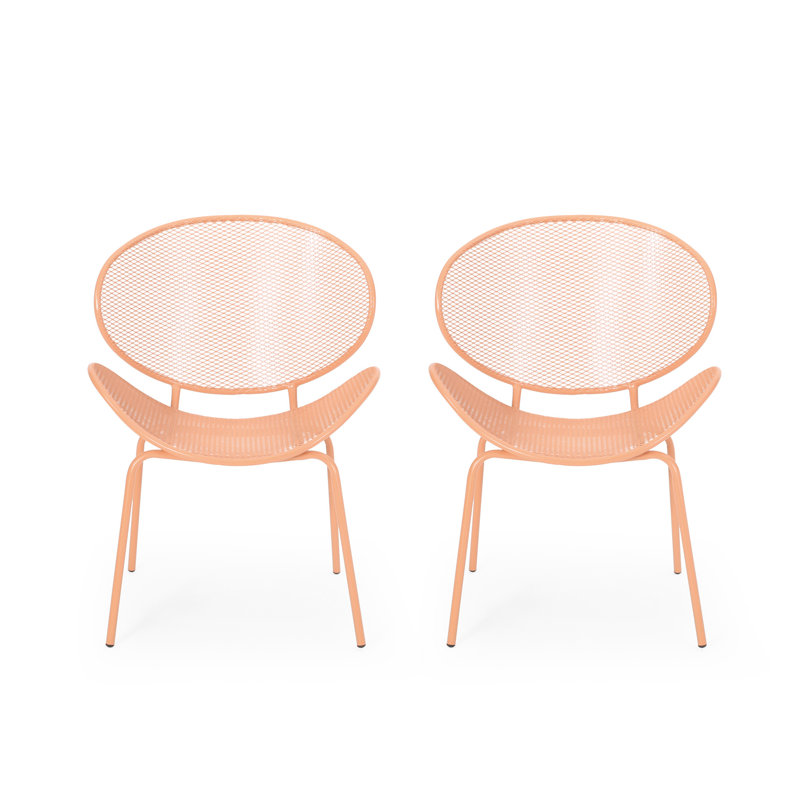 ELBA CHAIR(Set of 2), Orange